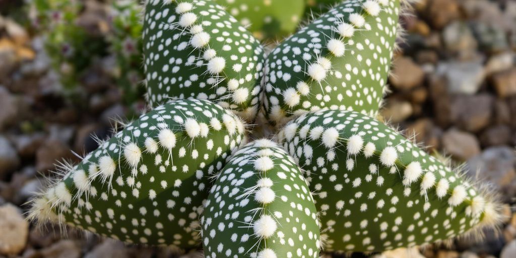 Cactus astrophytum myriostigma, cinco costillas, pedregoso.