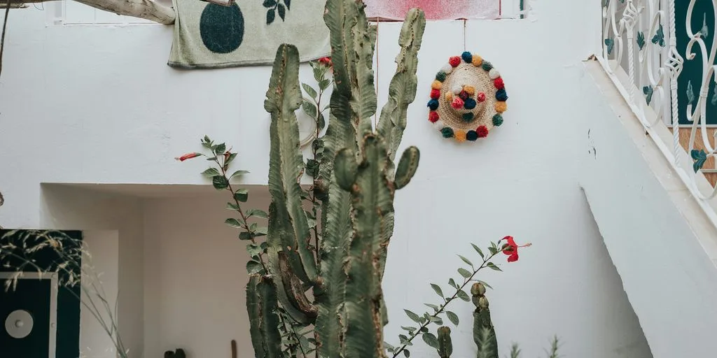 a tree with a stuffed animal on it