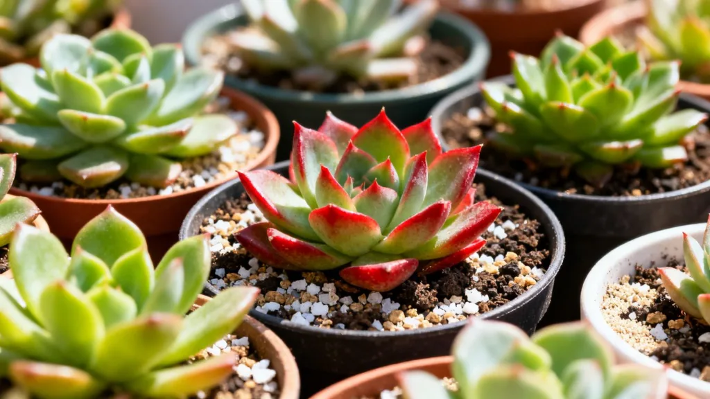 Sustrato para suculentas y plantas sanas.