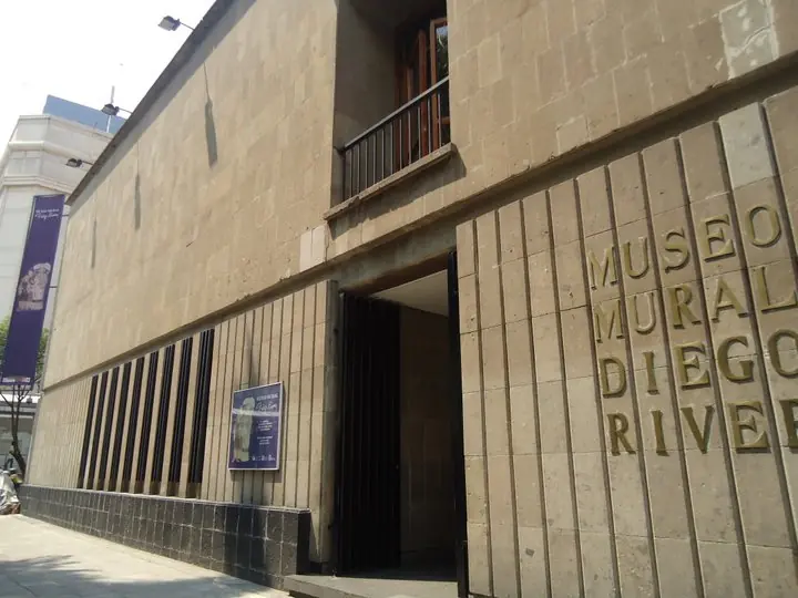 “Detalle de mural de Diego Rivera con nopal como elemento iconográfico”