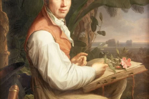 “Retrato de Alexander von Humboldt durante el período de su expedición americana”